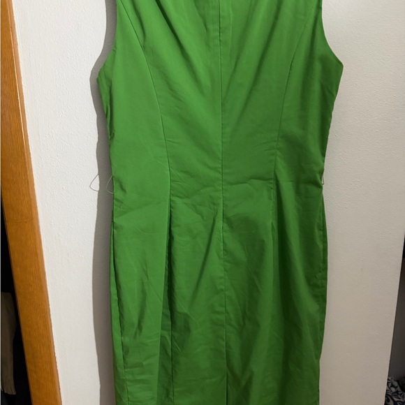The Limited Vibrant Green Sleeveless Midi Dress - Picture 7 of 12